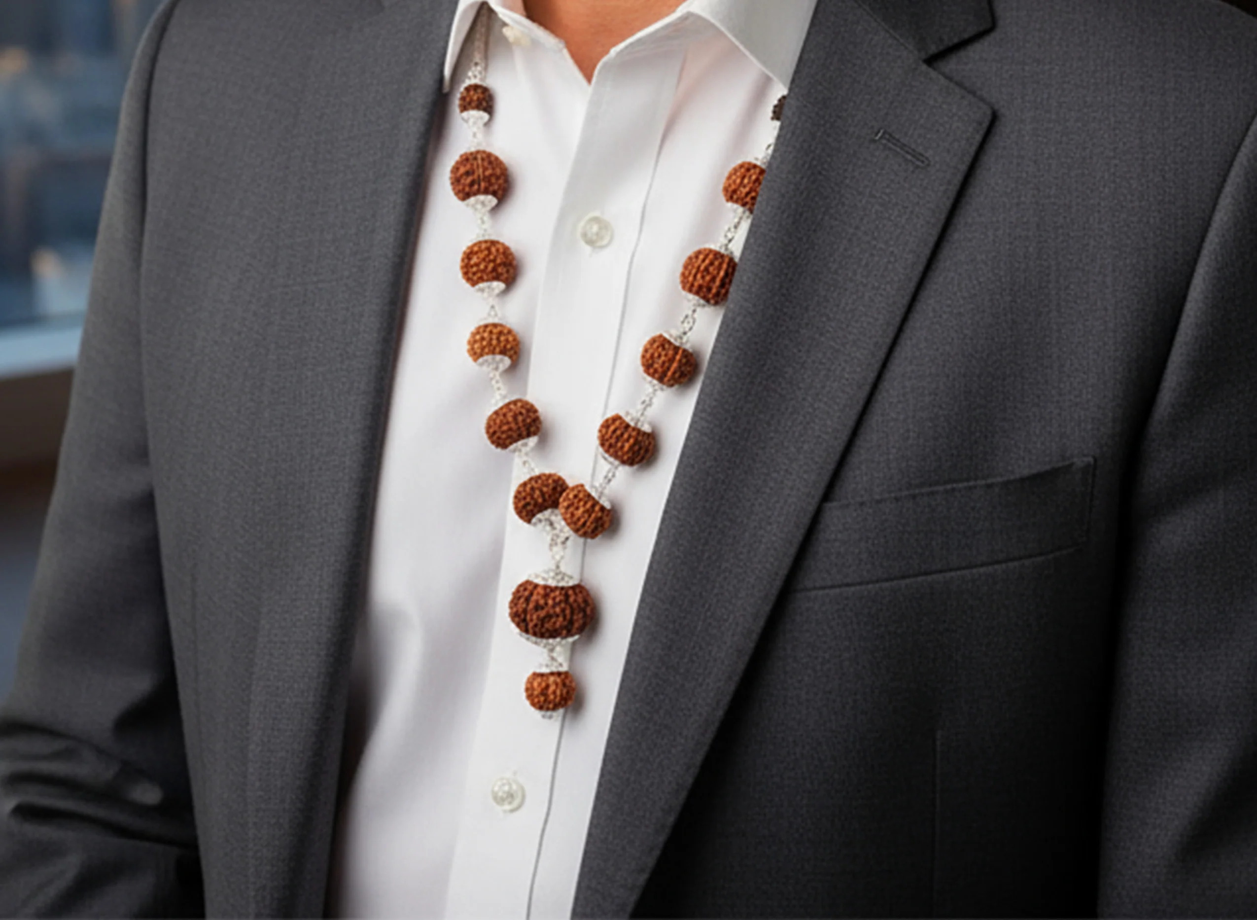 1-14 Mukhi Rudraksha Mala Nepali (Siddha Mala) - Image 5