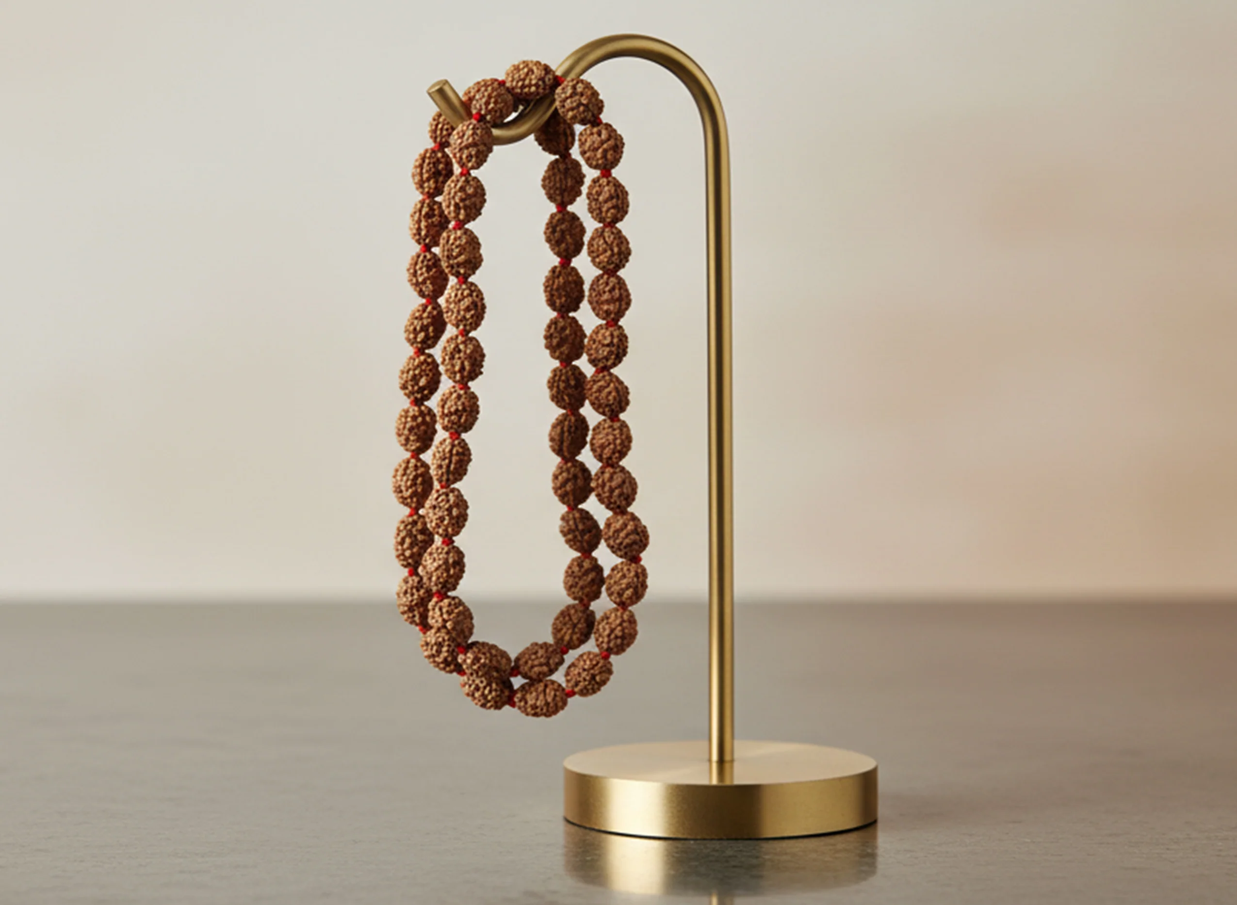 2 Mukhi Rudraksha Mala (108 Beads) - Image 3