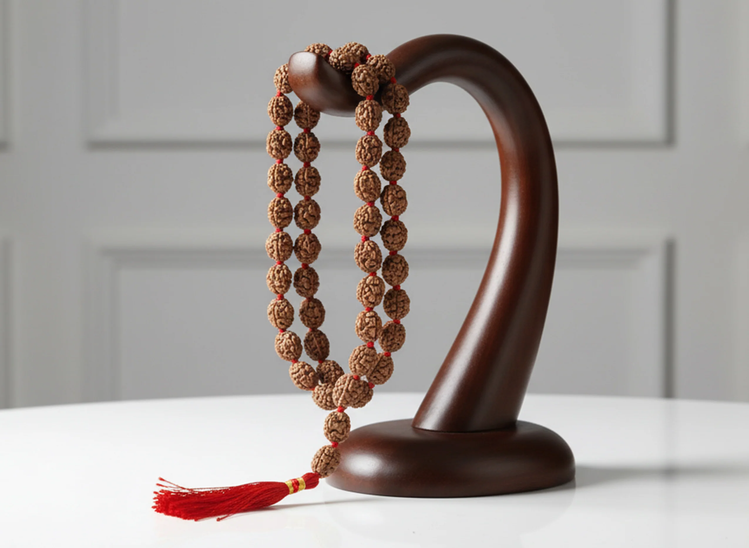 2 Mukhi Rudraksha Mala (54 Beads) - Image 4