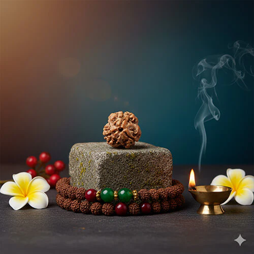 3 Mukhi Nepali Rudraksha - Image 4