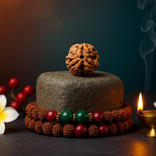 3 Mukhi Nepali Rudraksha - Image 5