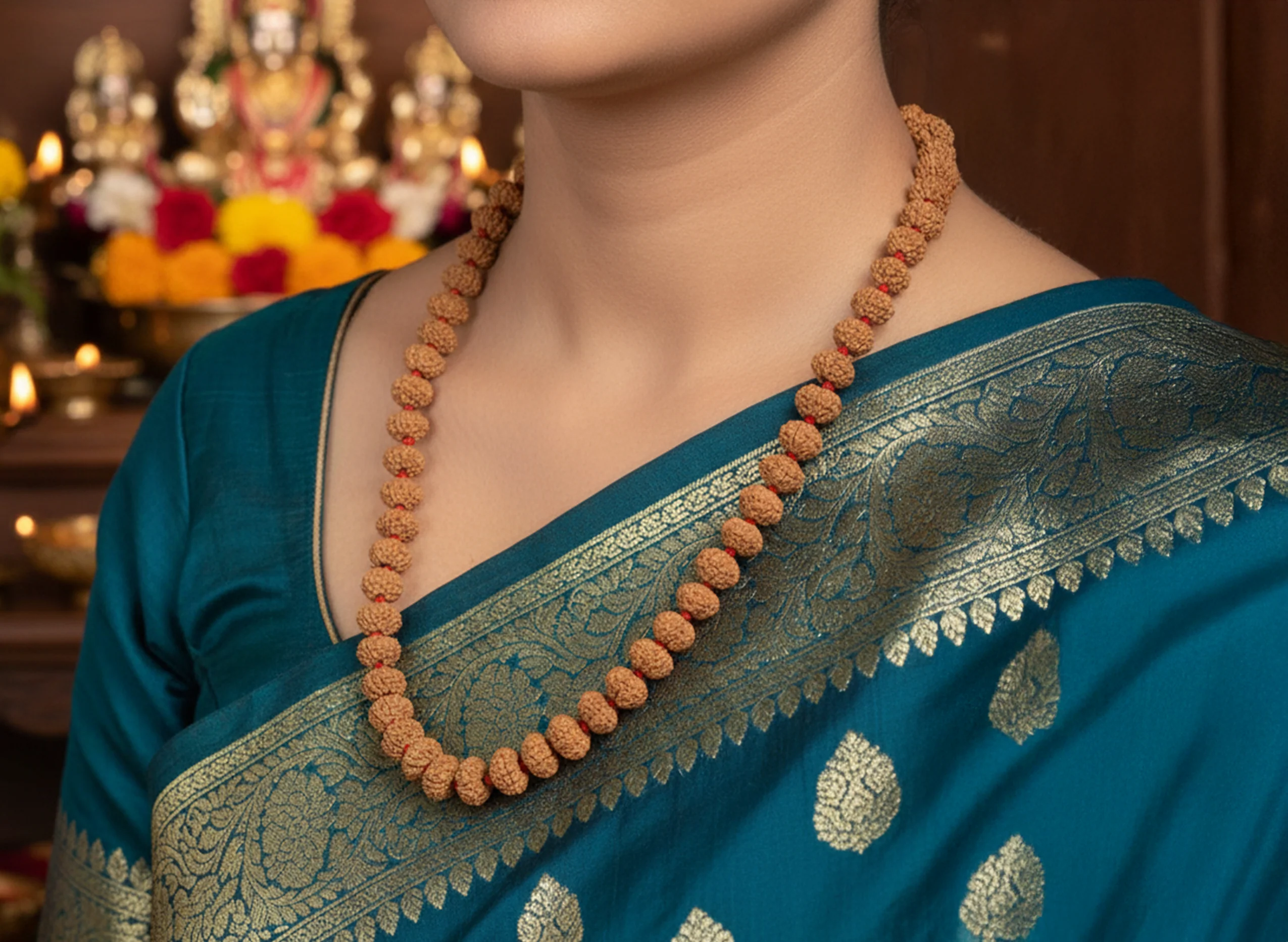 8 Mukhi Rudraksha Mala (108 Beads) - Image 6