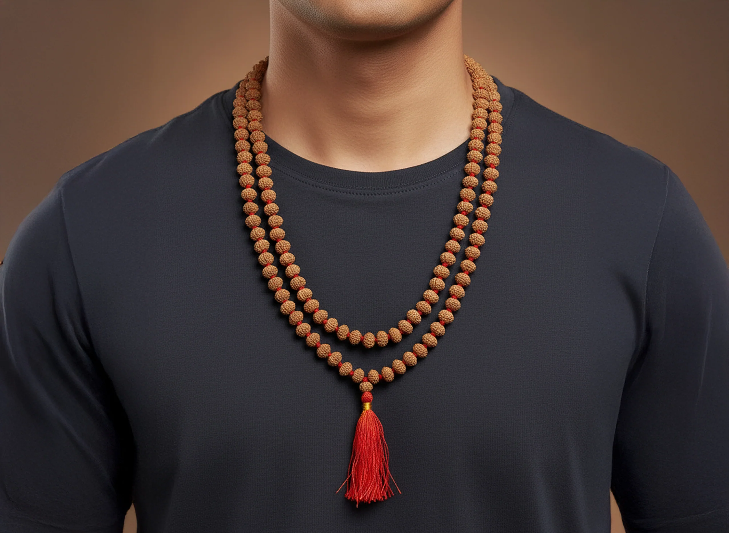 9 Mukhi Rudraksha Mala (108 Beads) - Image 4