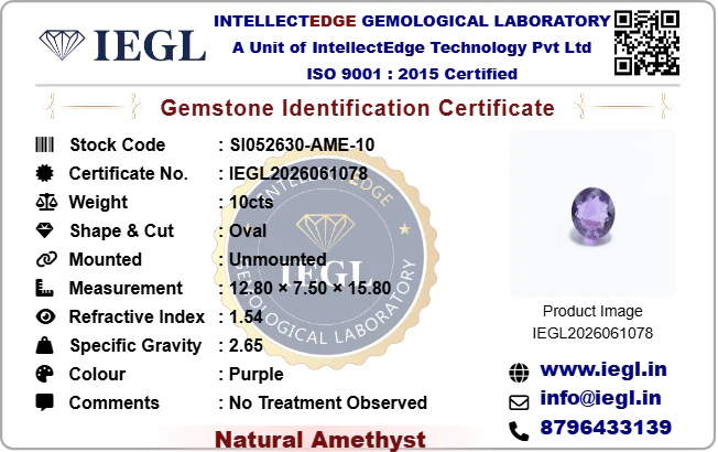 Amethyst - 10.00 Carat - Image 3