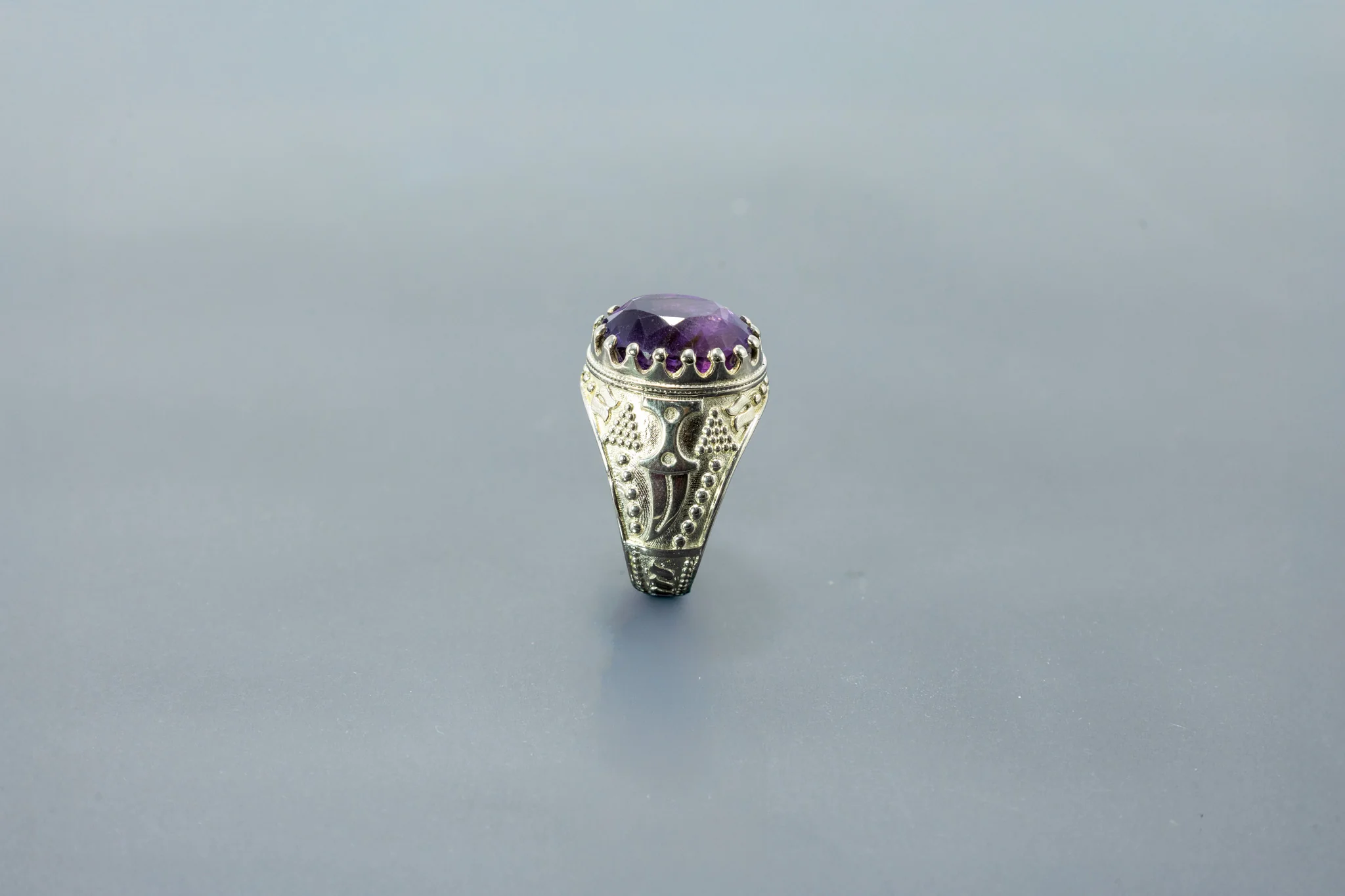 Amethyst Designer Ring (10 Ratti) - Image 6