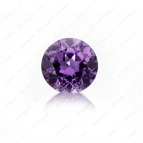 Amethyst Katela Sterling Silver Ring | Lab certified | Adjustable Ring - Image 5