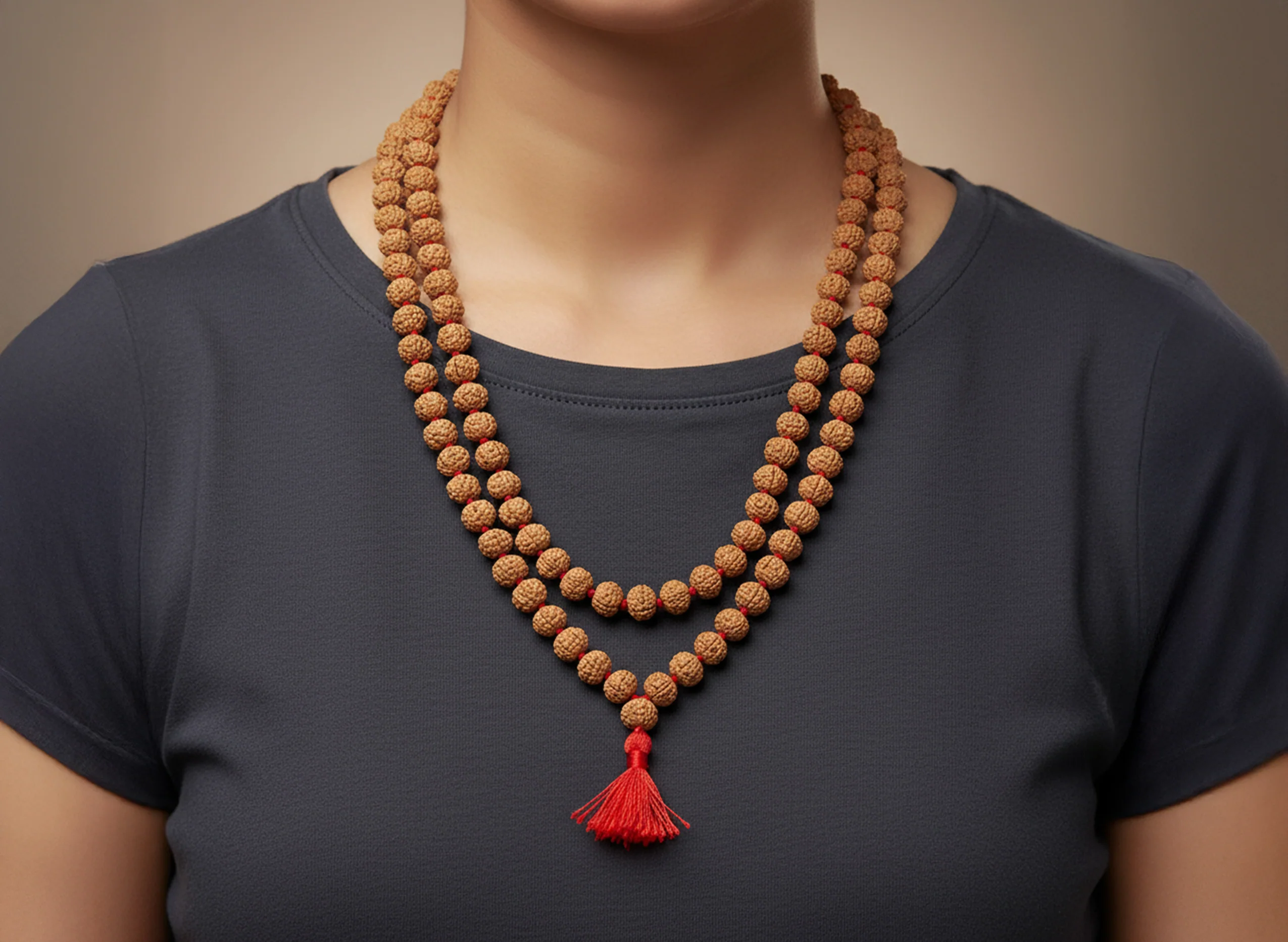 6 Mukhi Rudraksha Mala (54 Beads) - Image 5