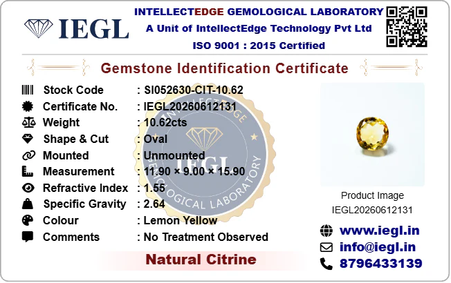 Citrine - 10.62 Carat - Image 3
