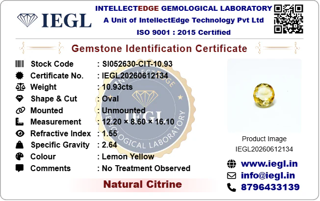 Citrine - 10.93 Carat - Image 3
