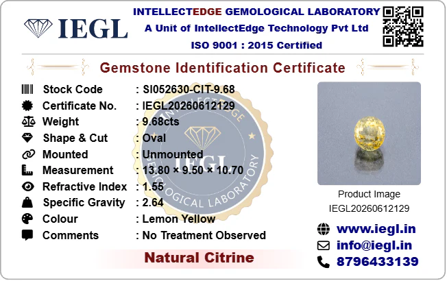 Citrine - 9.68 Carat - Image 3