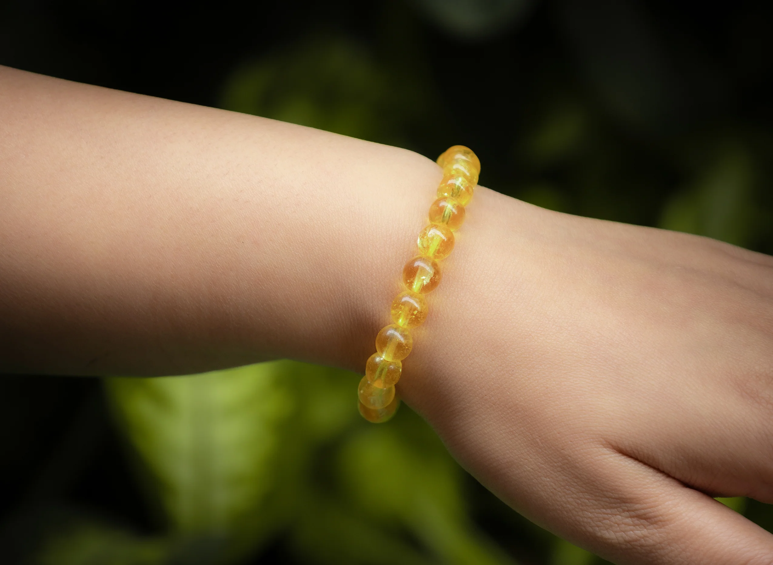 Natural Citrine (Sunela) Bracelet - Image 2