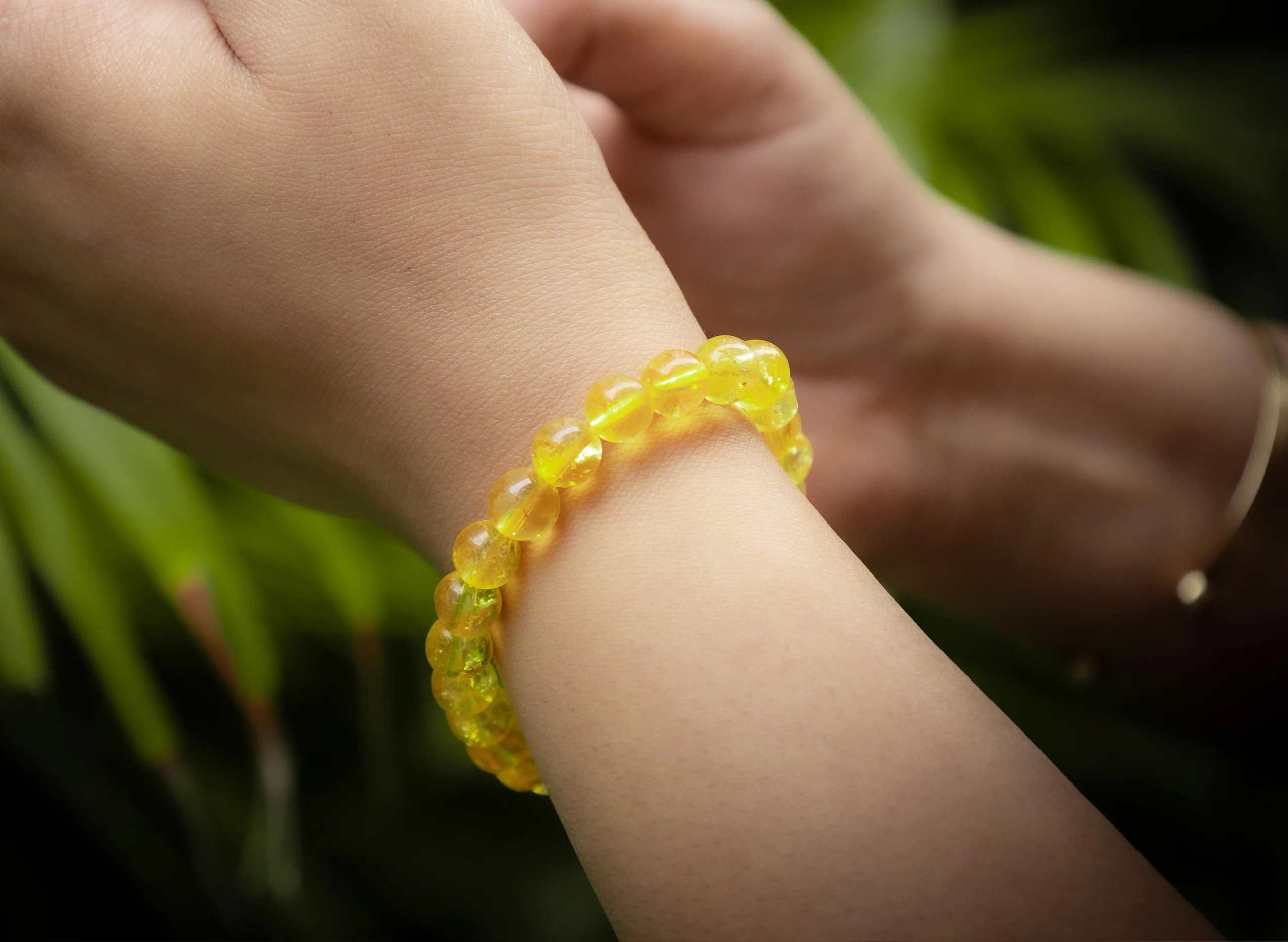 Natural Citrine (Sunela) Bracelet - Image 4
