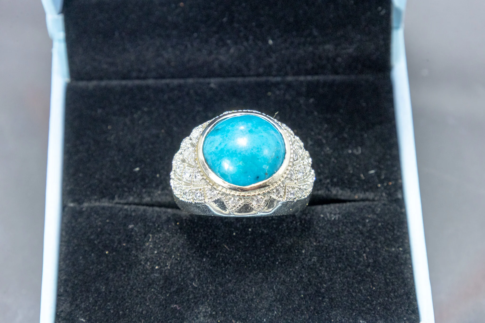 Royal Firoza King Size Ring (10 Ratti) - Image 3