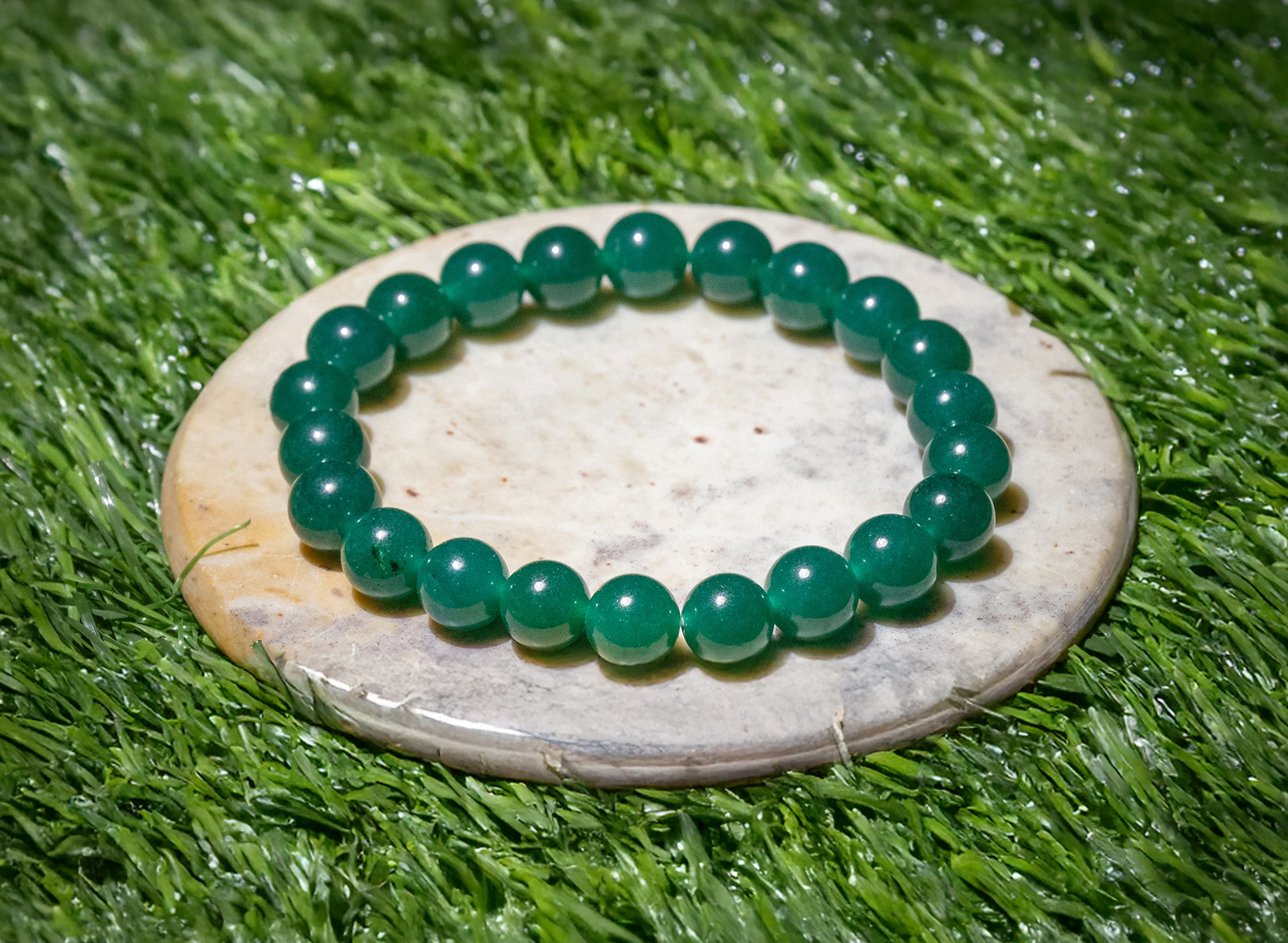 Green Jade Bracelet - Image 6