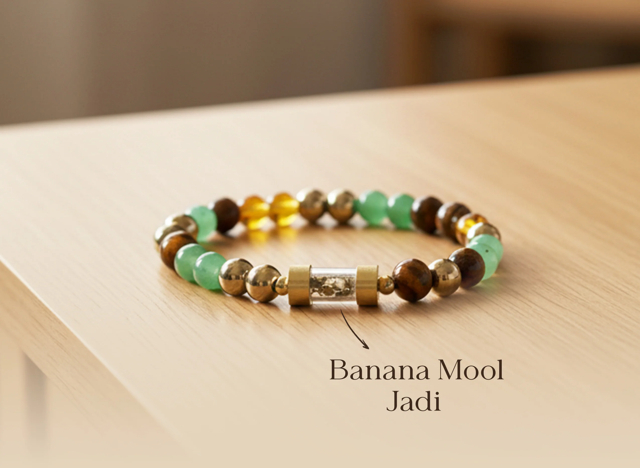Money Magnet Bracelet (With Golden Pyrite) - Image 2