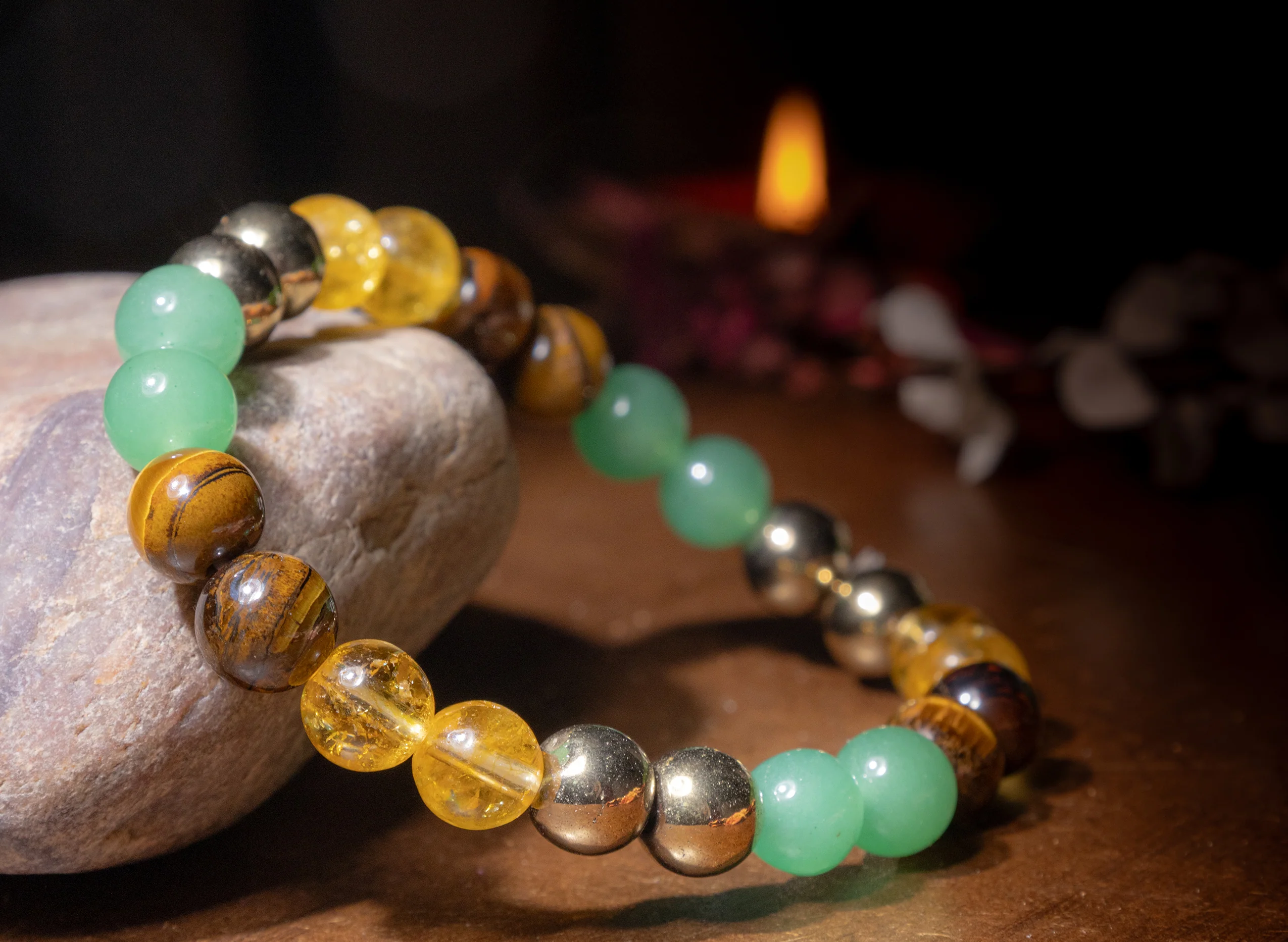 Money Magnet Bracelet (With Golden Pyrite) - Image 6