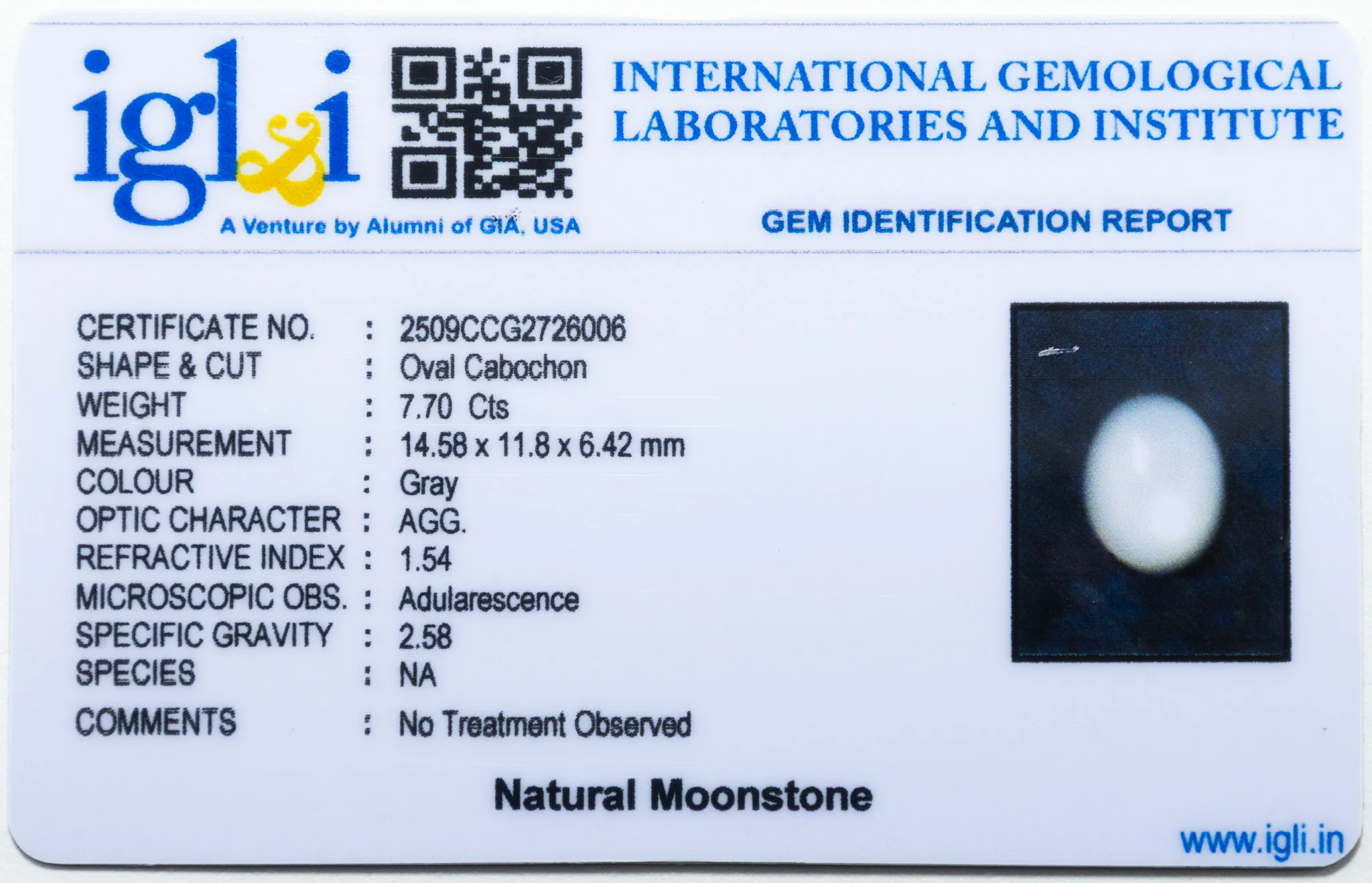 Moon Stone 7.70 Carat - Image 3