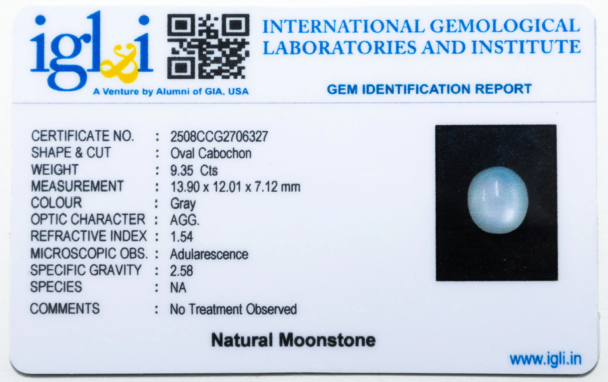 Moon Stone 9.35 Carat - Image 3
