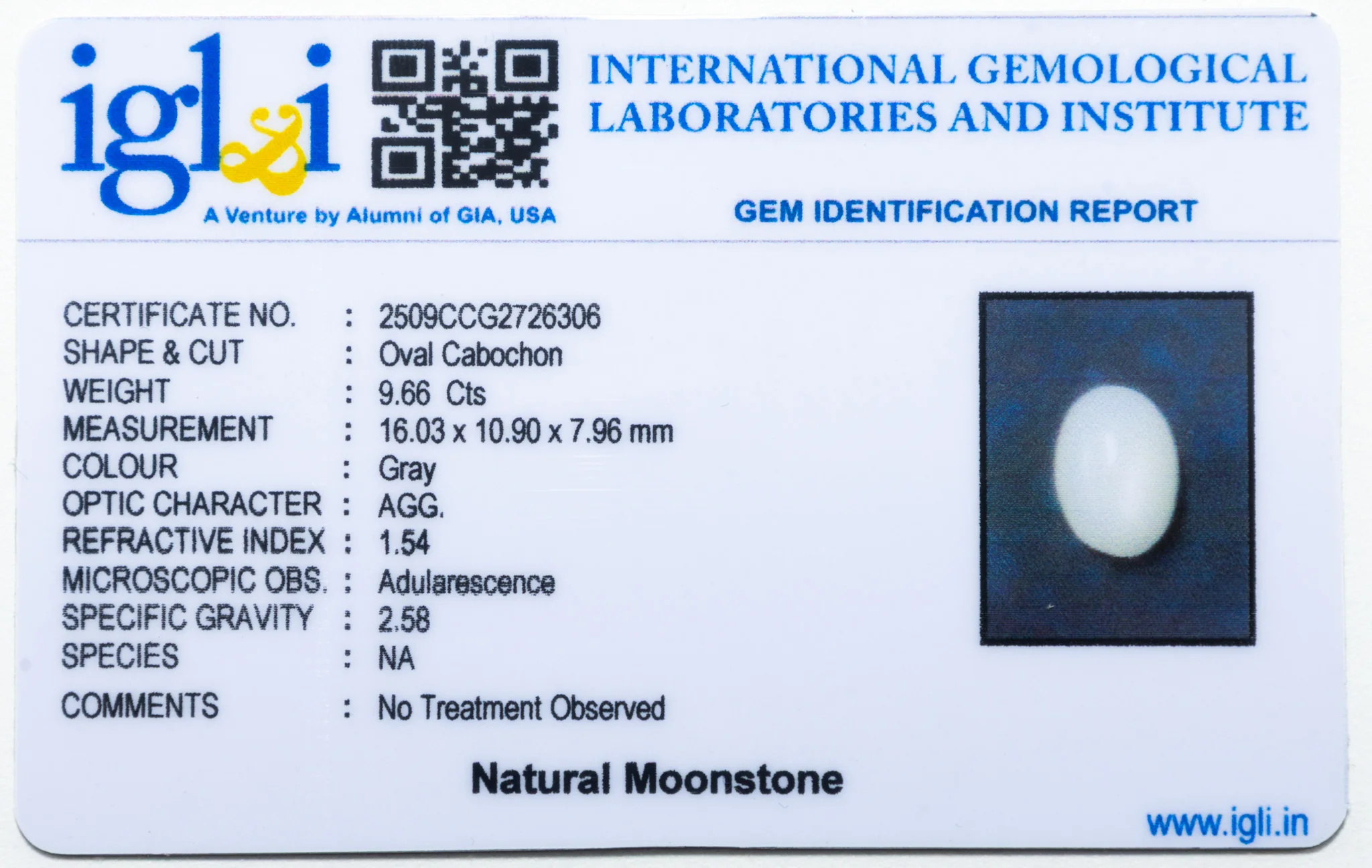 Moon Stone 9.66 Carat - Image 3