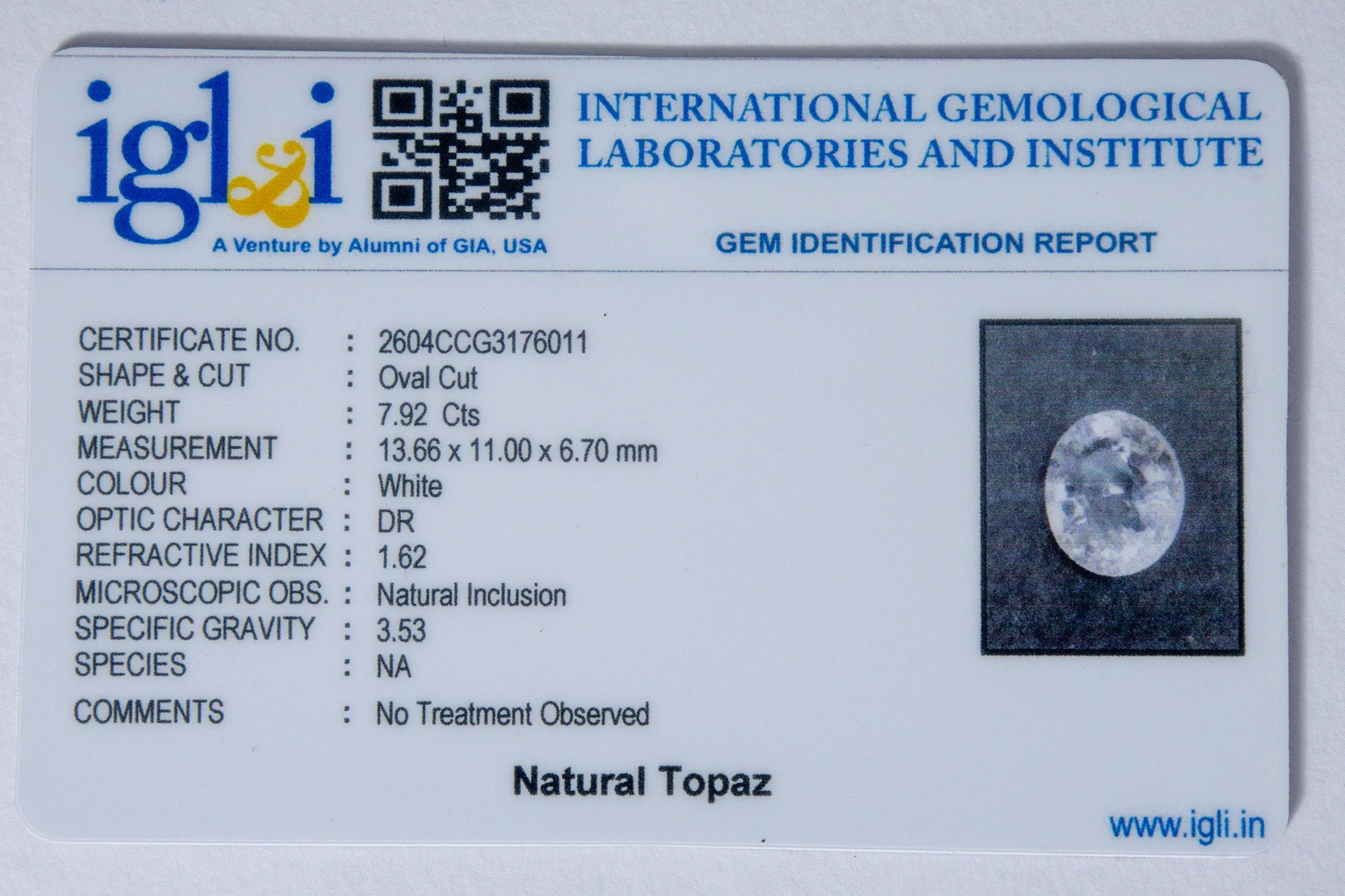 Topaz - 7.92 Carat - Image 3