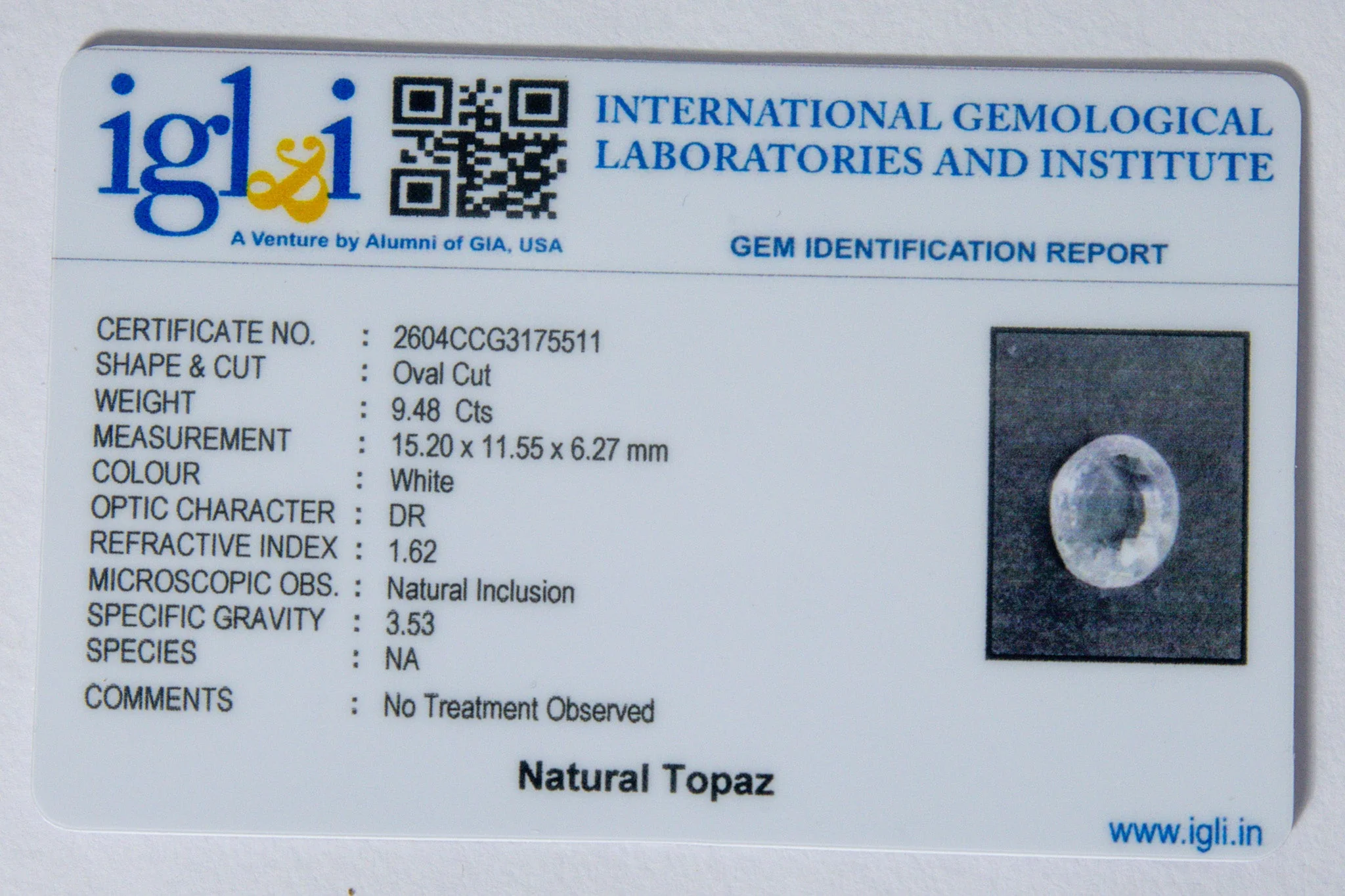 Topaz - 9.48 Carat - Image 3