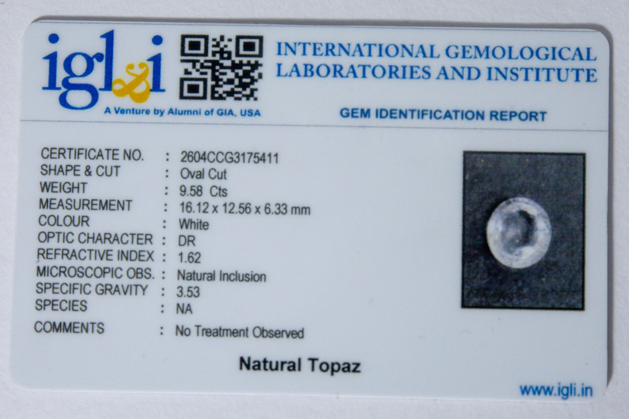 Topaz - 9.58 Carat - Image 3