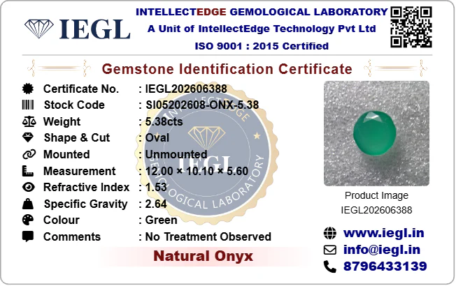 Onyx - 5.38 Carat - Image 3