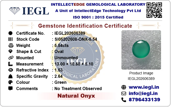 Onyx - 5.54 Carat - Image 3