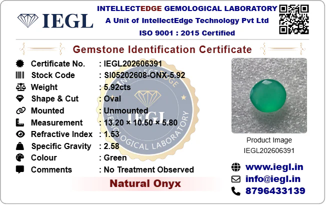 Onyx - 5.92 Carat - Image 3