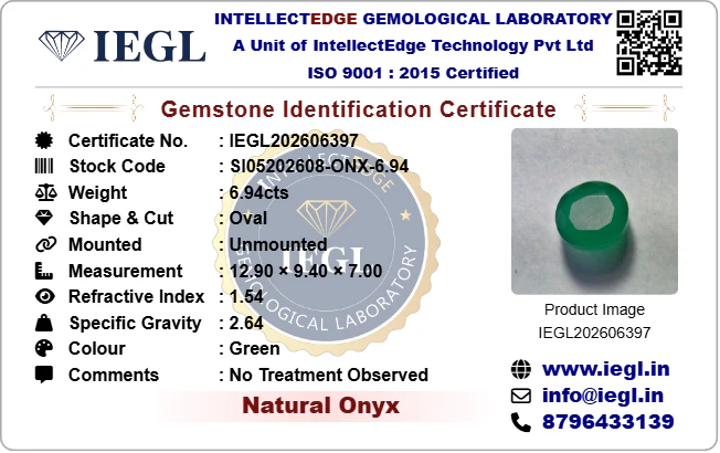 Onyx - 6.94 Carat - Image 3