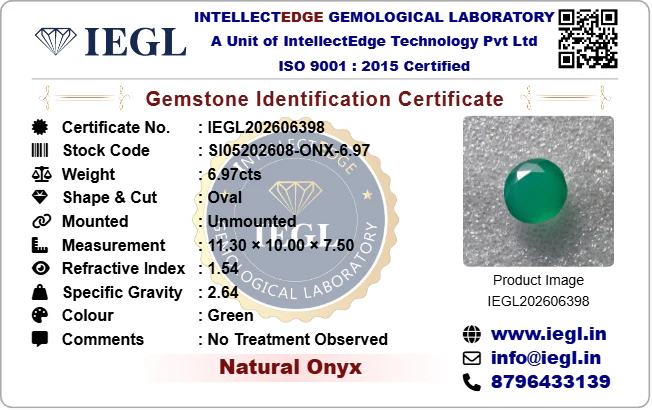 Onyx - 6.97 Carat - Image 3