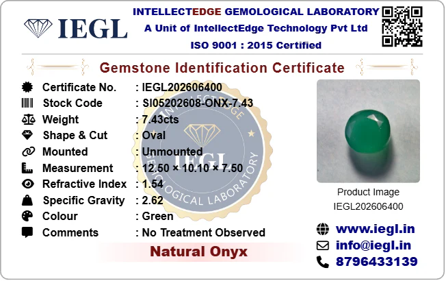 Onyx - 7.43 Carat - Image 3