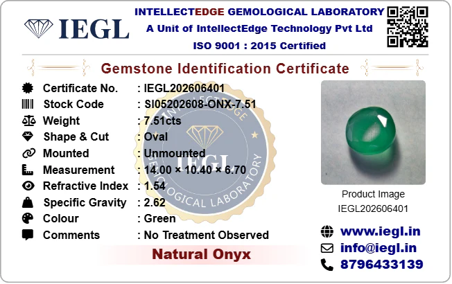 Onyx - 7.51 Carat - Image 3