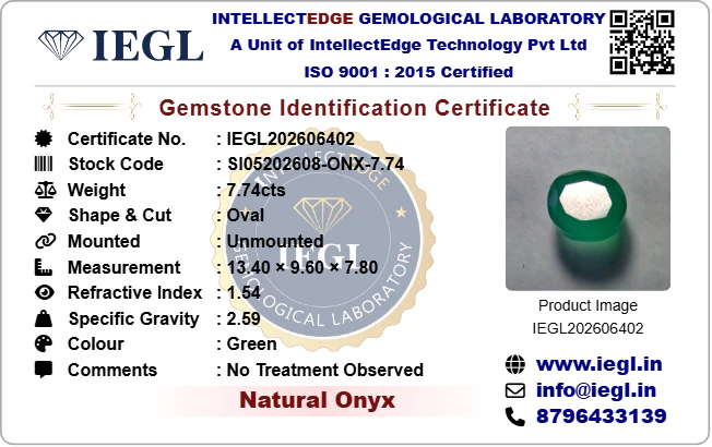 Onyx - 7.74 Carat - Image 3