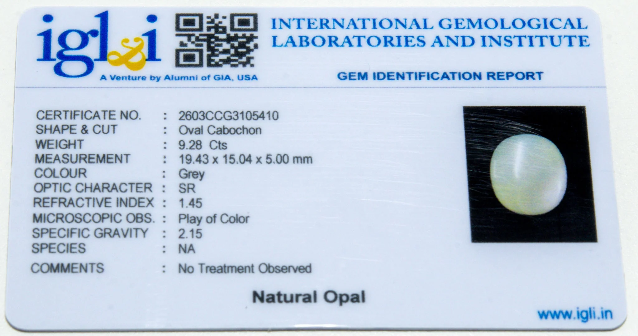 Opal - 9.28 Carat - Image 3