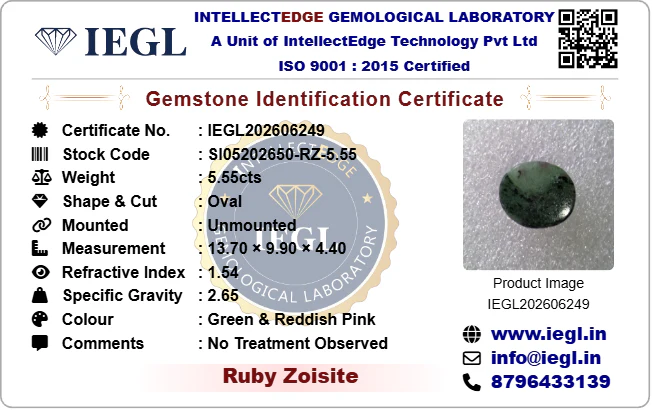 Ruby Zoisite - 5.55 Carat - Image 3