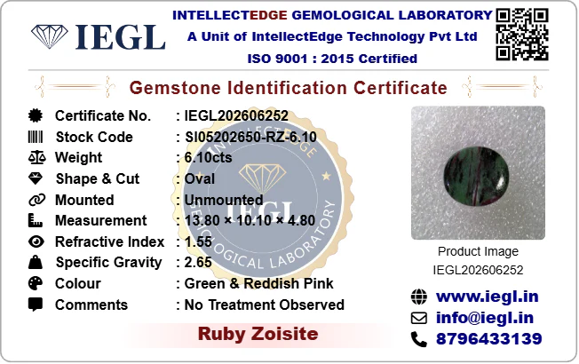 Ruby Zoisite - 6.10 Carat - Image 3