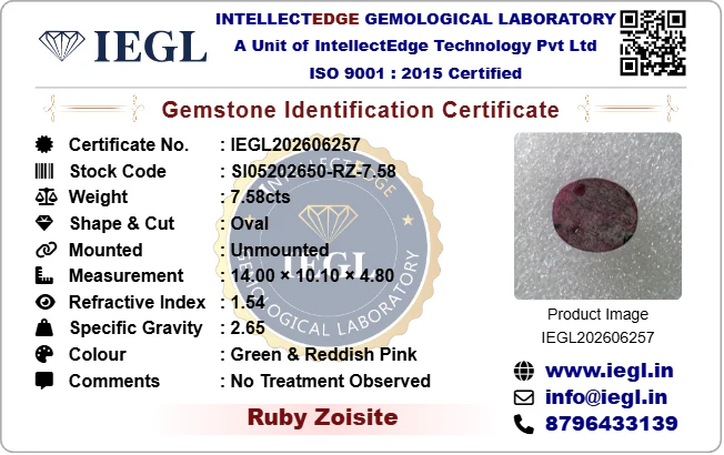 Ruby Zoisite - 7.58 Carat - Image 3