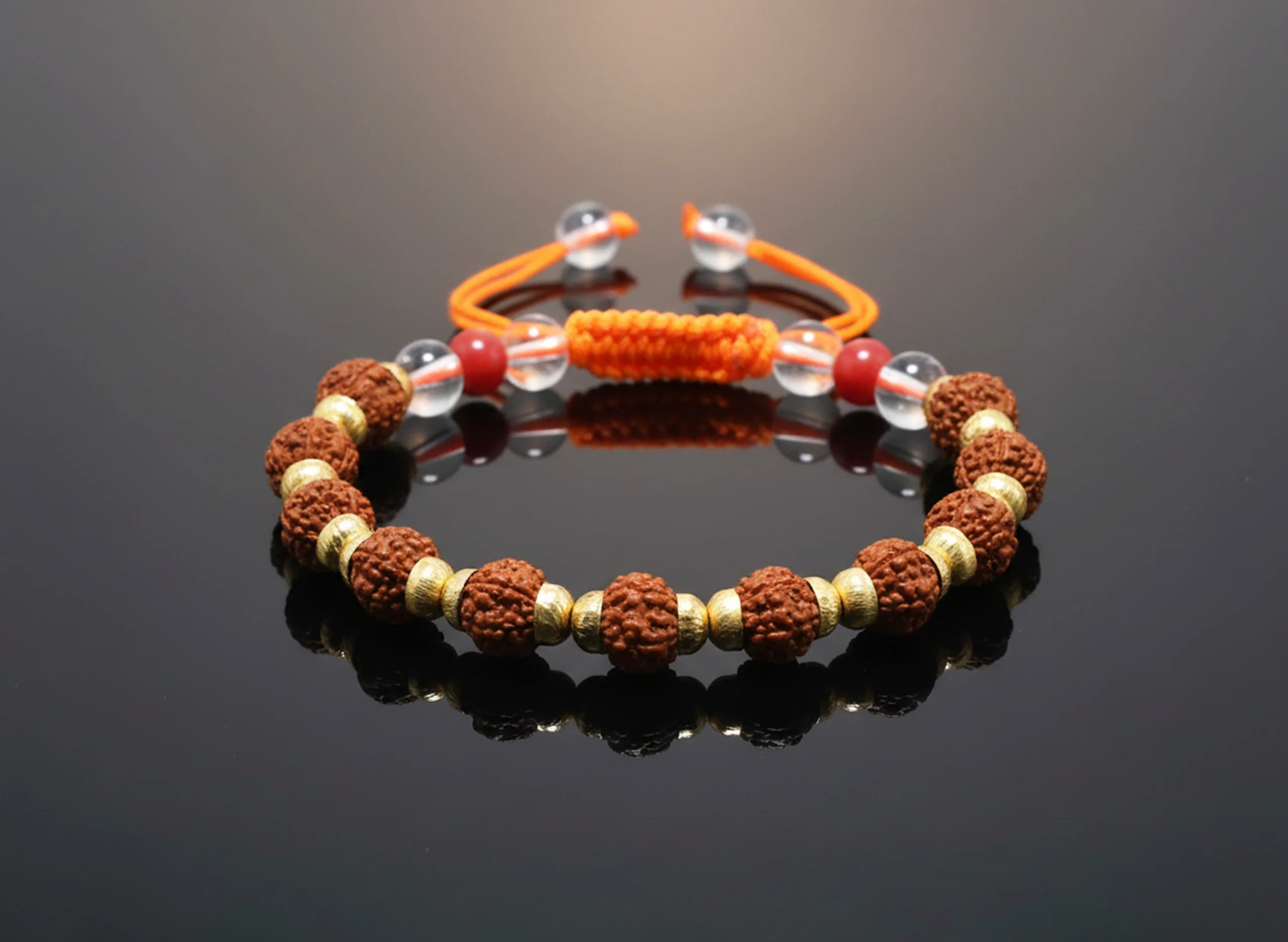 Rudraksha Bracelet (6 mm) - Image 7