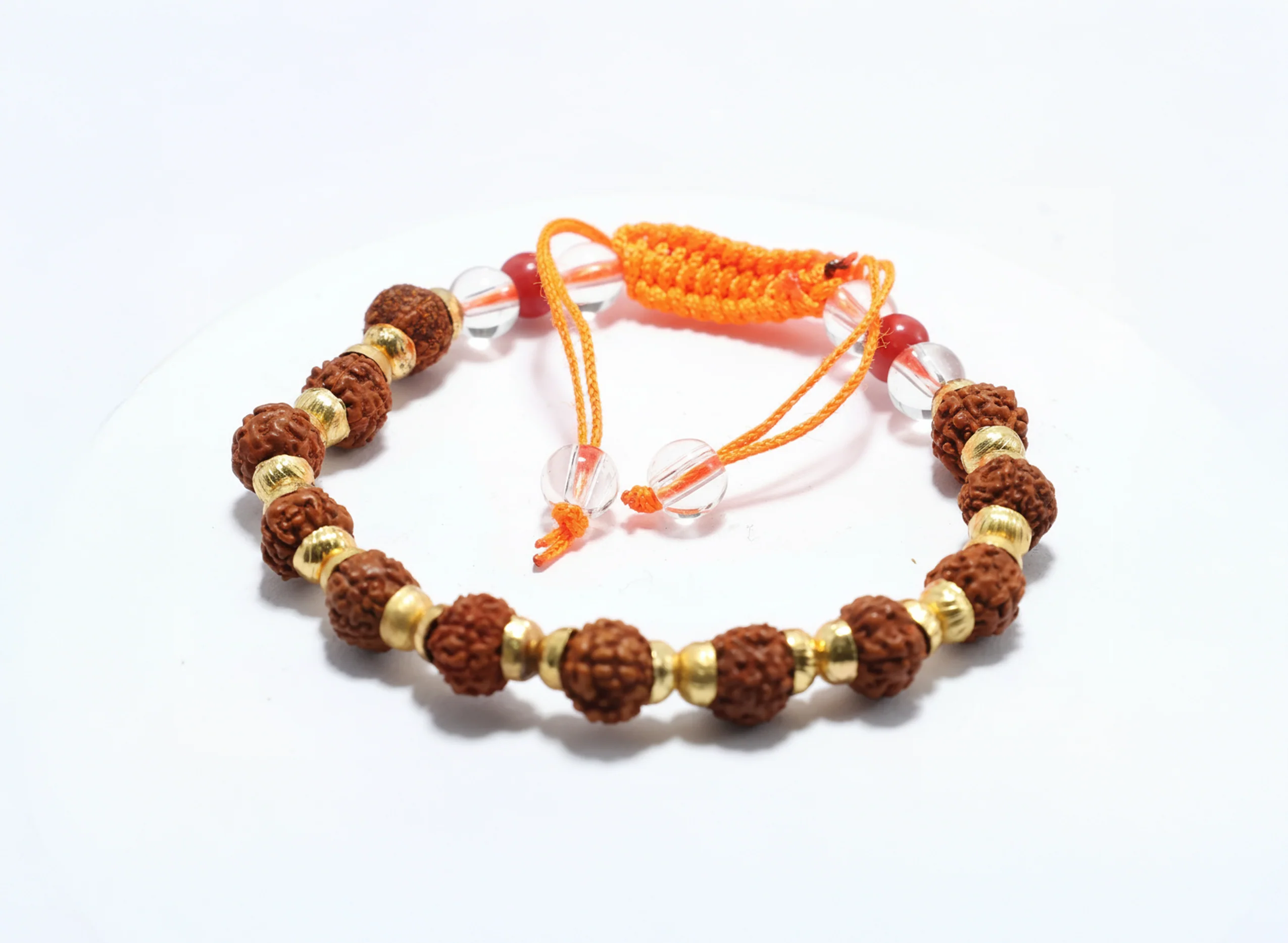 Rudraksha Bracelet (6 mm) - Image 8