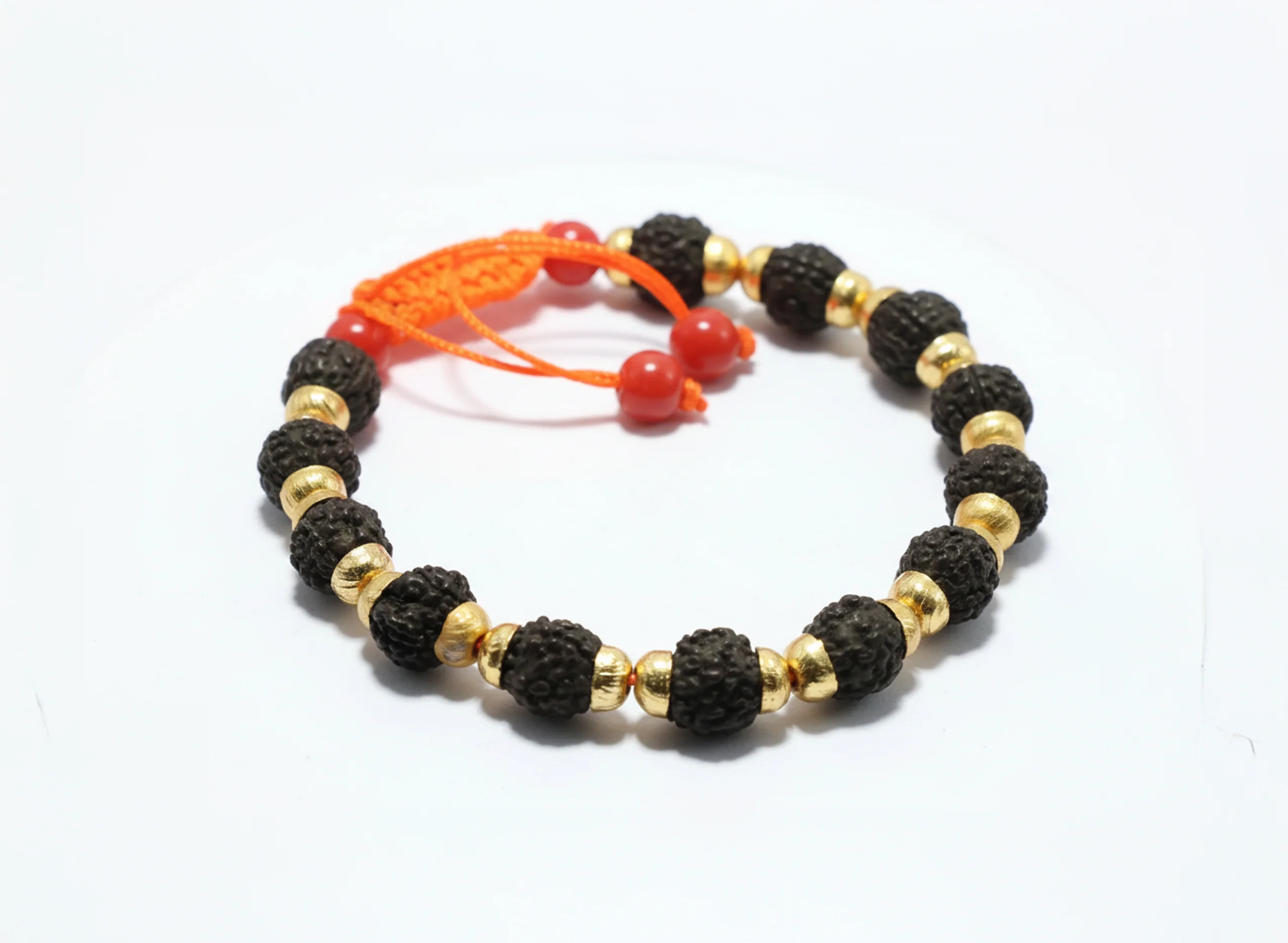 Rudraksha Bracelet Black Beads Bracelet - Image 9