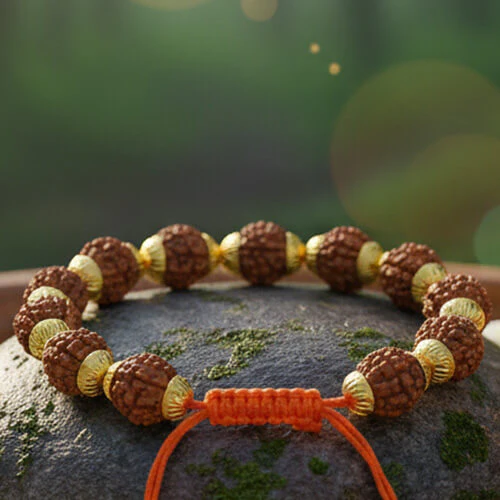 Rudraksha Kavach Bracelet - Image 4
