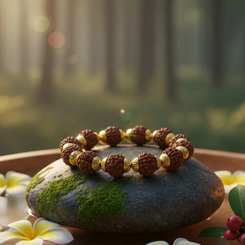 Rudraksha Kavach Bracelet - Image 5