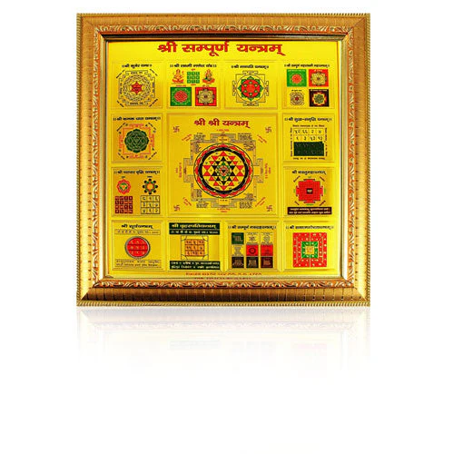 Wealth Guard Bundle – Money + Protection Trio (7 Mukhi Rudraksha+Citrine Bracelet+Shree Yantra) - Image 3