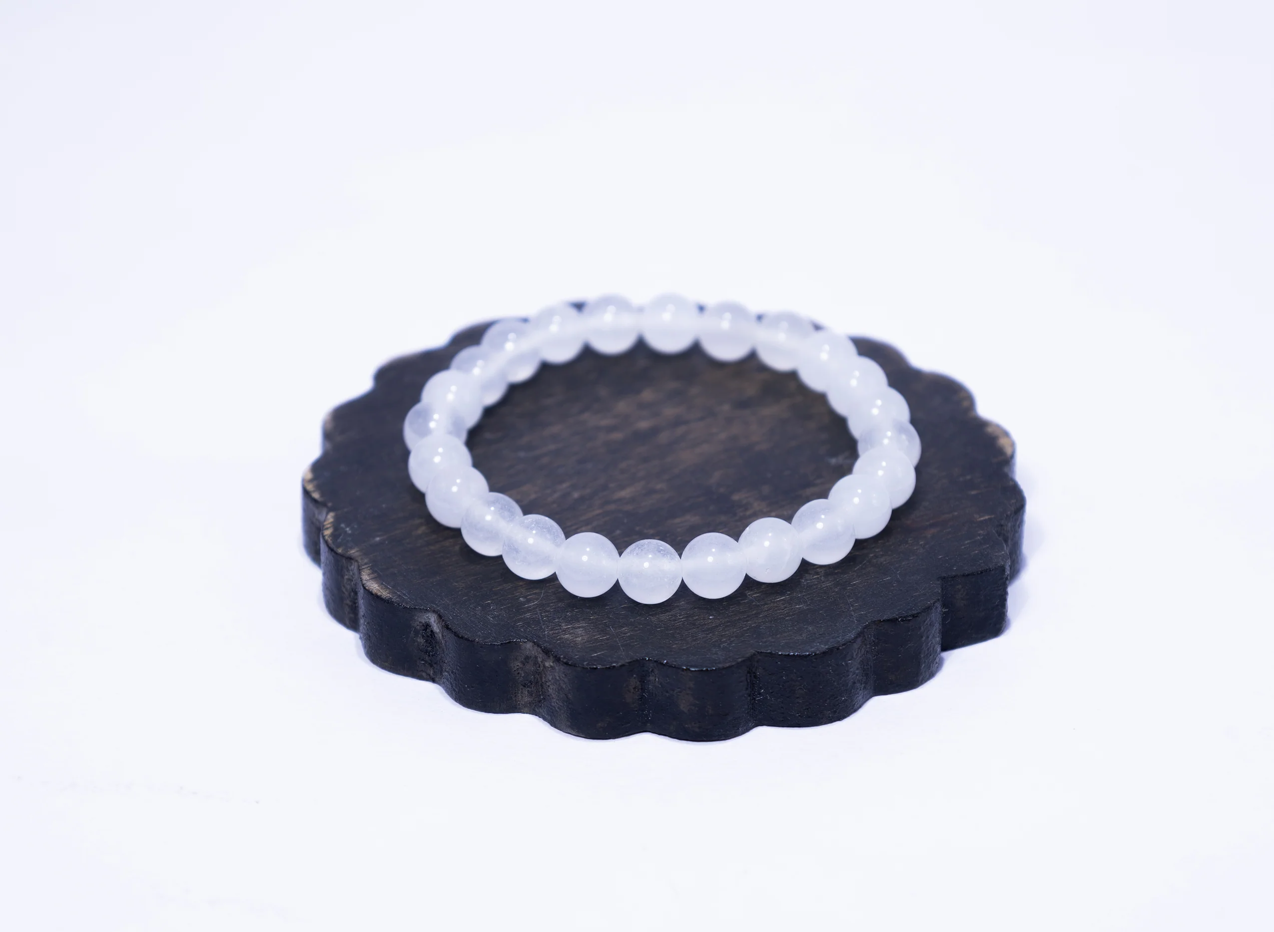 White Agate (Hakik) Bracelet - Image 5